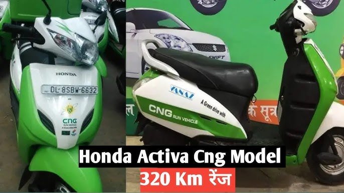 Honda Activa CNG scooter