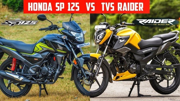 Honda SP 125 Vs TVS Raider 125
